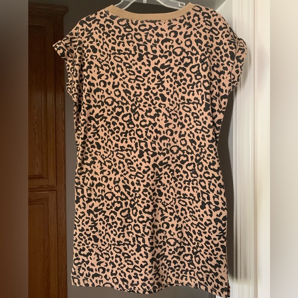 Ellison Cheetah Print Sack Dress - Size Small - Picture 5 of 5